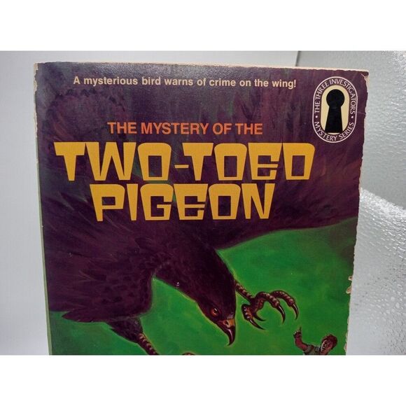 The Three Investigators: The Mystery Of The Two-Toed Pigeon, #37 PB Keyhole Ed - Picture 2 of 10